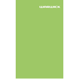 Warwick Notebook Fluoro Green 3B1 32 Leaf Spiral Ruled 7mm 165x100mm